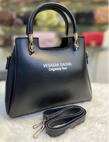 Girl's Rexine Plain Hand Bag My Bags Story