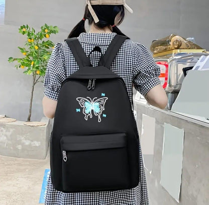 Girl's Butterfly Printed Multipurpose Bag My Bags Story