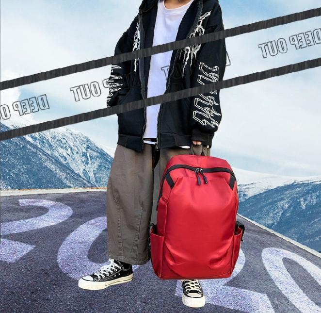 Multipurpose Red Laptop Bag - 1 Pc of Stylish Parachute Material My Bags Story