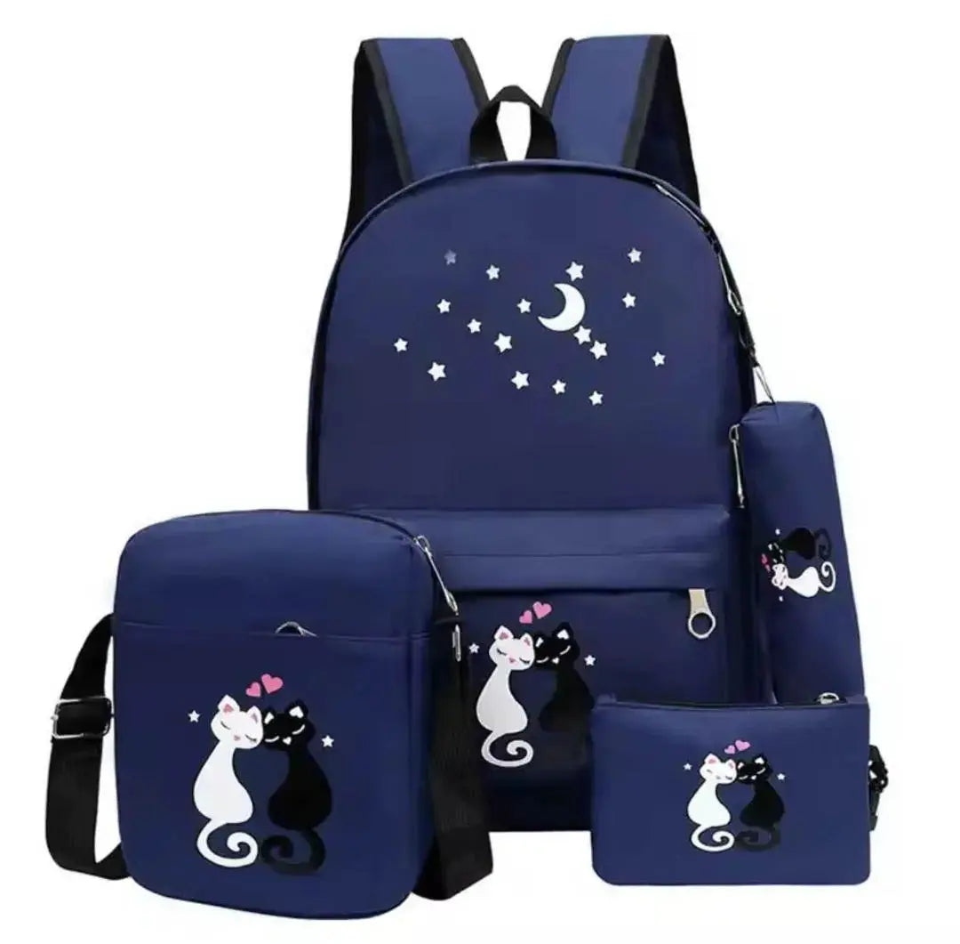 4 Pcs Multipurpose Backpack My Bags Story