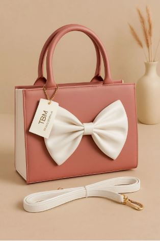 Women's PU Leather Plain Hand Bag My Bags Story