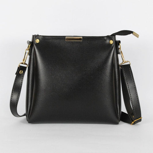 Girl's Rexine Plain Hand Bag My Bags Story