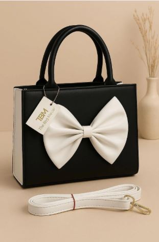 Women's PU Leather Plain Hand Bag My Bags Story