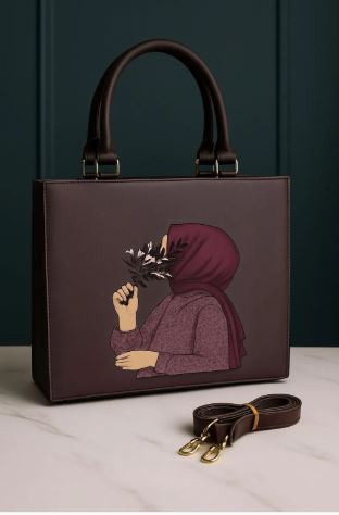 Girl Nylon Plain Hand Bag